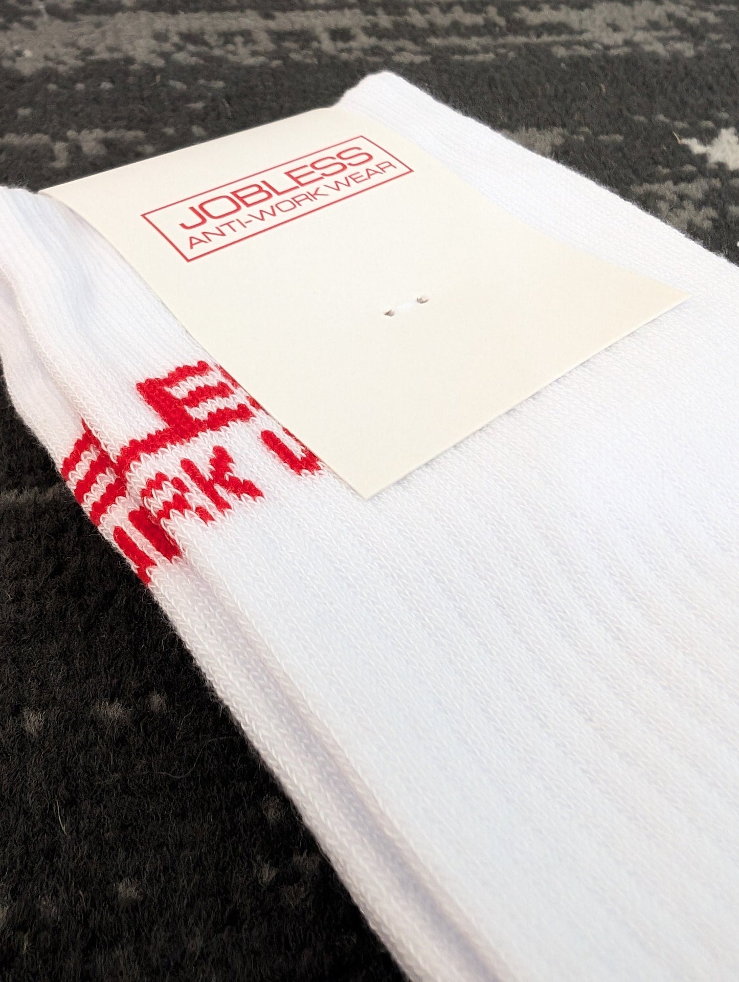 Jobless - Logo Print Socks